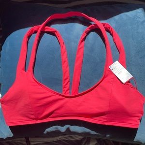 NWOT L*Space Sensual Solid  bikini top Only Small